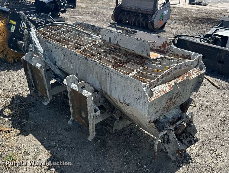 image for item DF8528 Danuser Mega Mixer skid steer concrete mixer