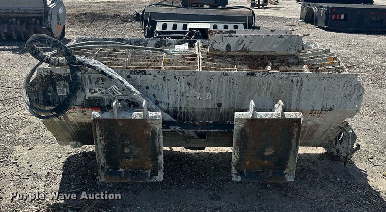 image for item DF8528 Danuser Mega Mixer skid steer concrete mixer