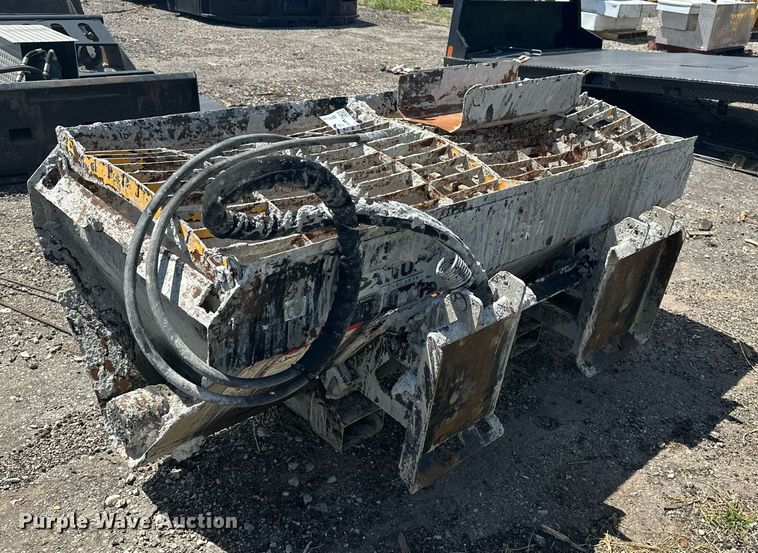 image for item DF8528 Danuser Mega Mixer skid steer concrete mixer