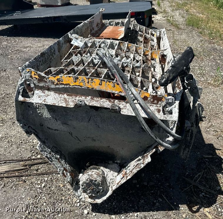 image for item DF8528 Danuser Mega Mixer skid steer concrete mixer