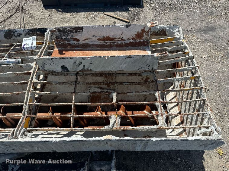 image for item DF8528 Danuser Mega Mixer skid steer concrete mixer