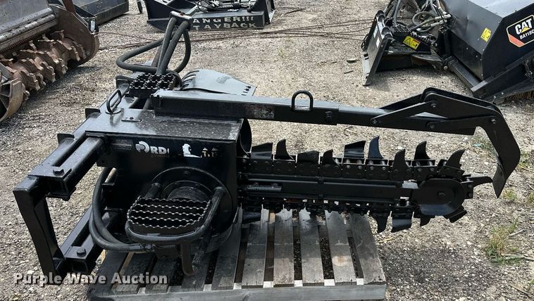 image for item DF8540 John Deere TR36B skid steer trencher