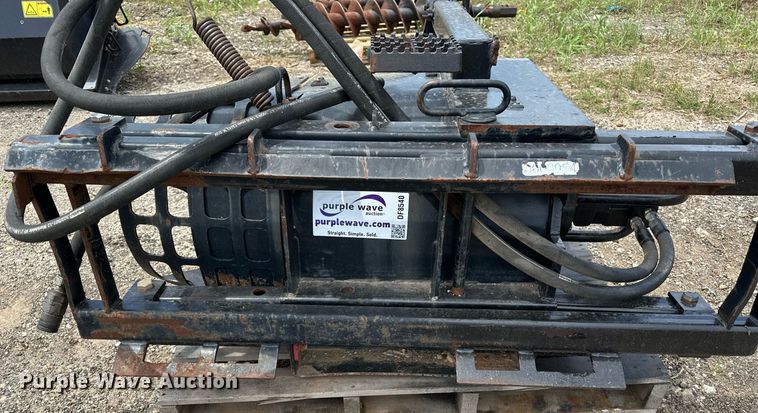 image for item DF8540 John Deere TR36B skid steer trencher