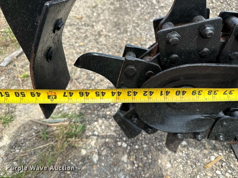 image for item DF8540 John Deere TR36B skid steer trencher