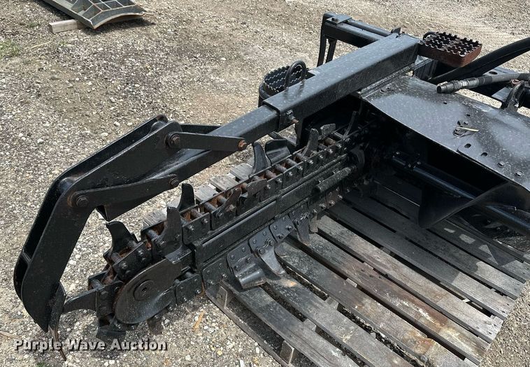 image for item DF8540 John Deere TR36B skid steer trencher