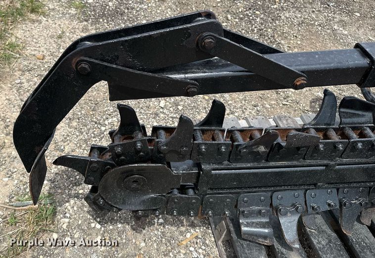 image for item DF8540 John Deere TR36B skid steer trencher
