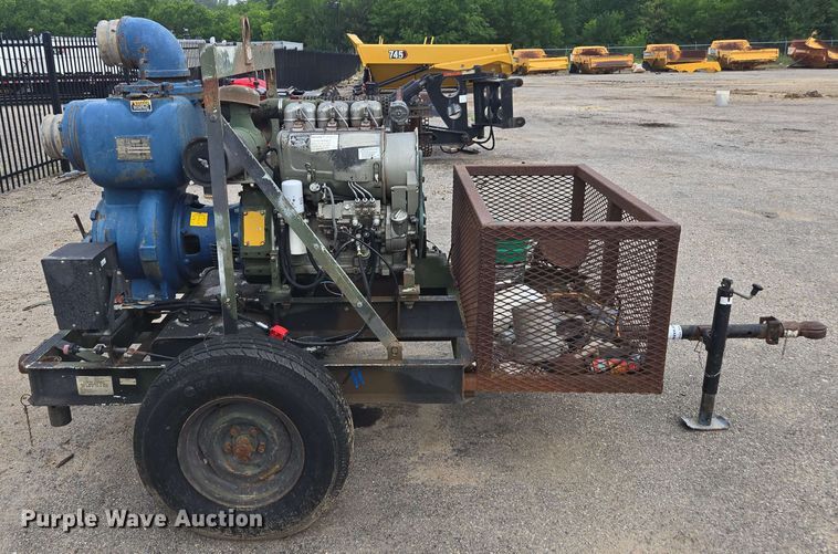 image for item DF8546 1983 Gorman-Rupp water pump