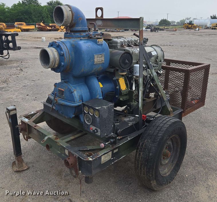 image for item DF8546 1983 Gorman-Rupp water pump