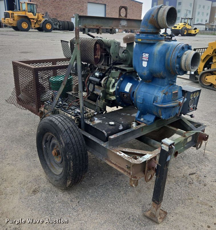 image for item DF8546 1983 Gorman-Rupp water pump