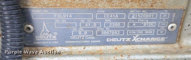 image for item DF8546 1983 Gorman-Rupp water pump