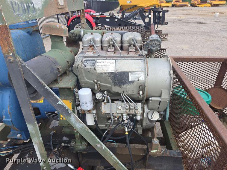 image for item DF8546 1983 Gorman-Rupp water pump