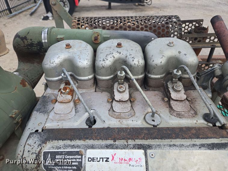 image for item DF8546 1983 Gorman-Rupp water pump