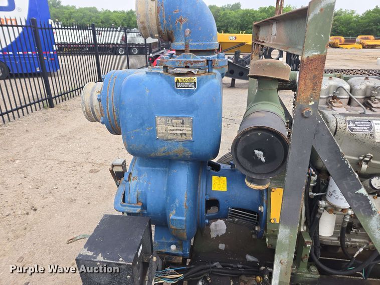 image for item DF8546 1983 Gorman-Rupp water pump