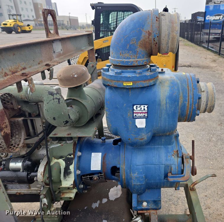 image for item DF8546 1983 Gorman-Rupp water pump