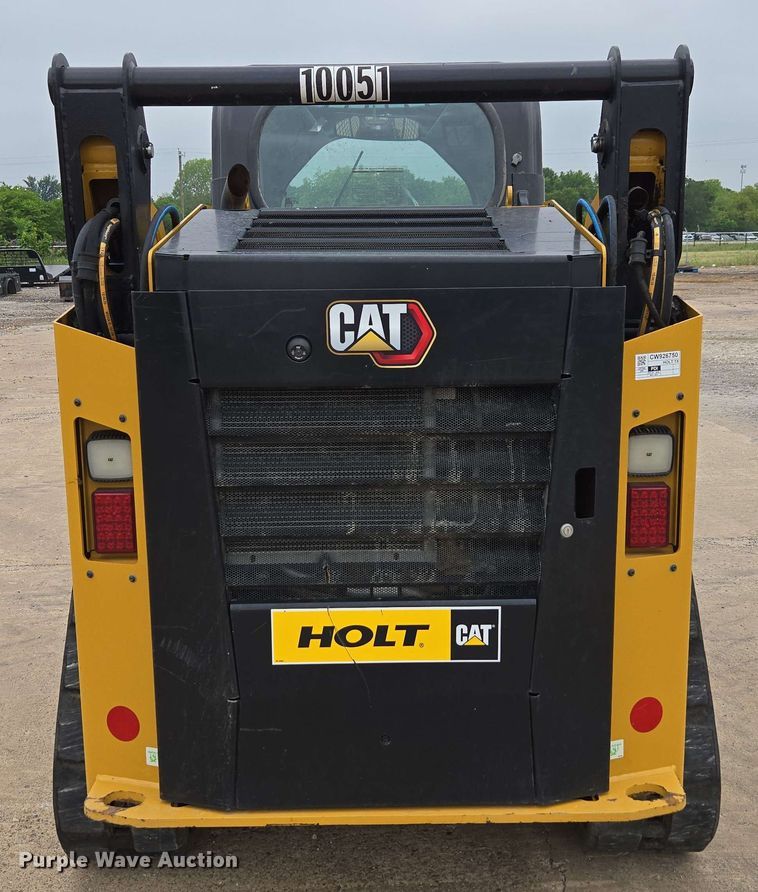image for item DF8552 2023 Caterpillar 259D3 tracked skid steer loader