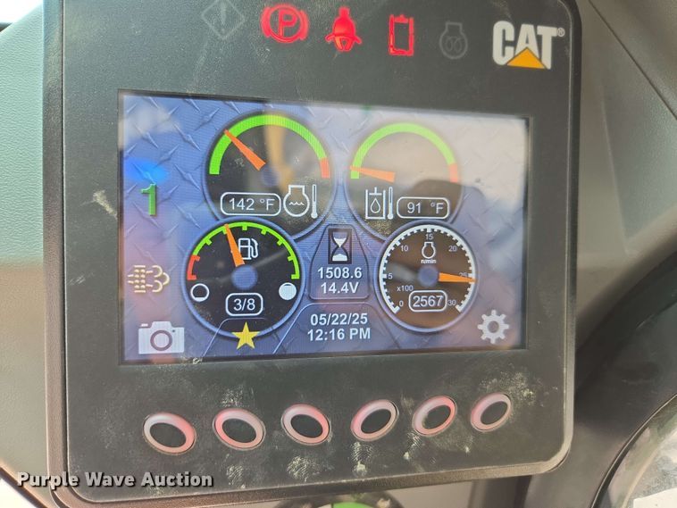 image for item DF8552 2023 Caterpillar 259D3 tracked skid steer loader