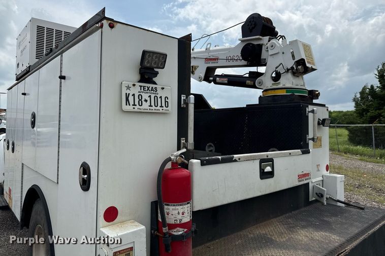 image for item DP6142 2015 Ford F750 Super Duty utility / service truck