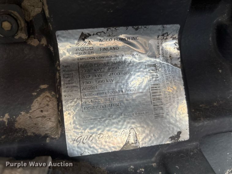 image for item DP6146 2014 Challenger MT685D MFWD tractor