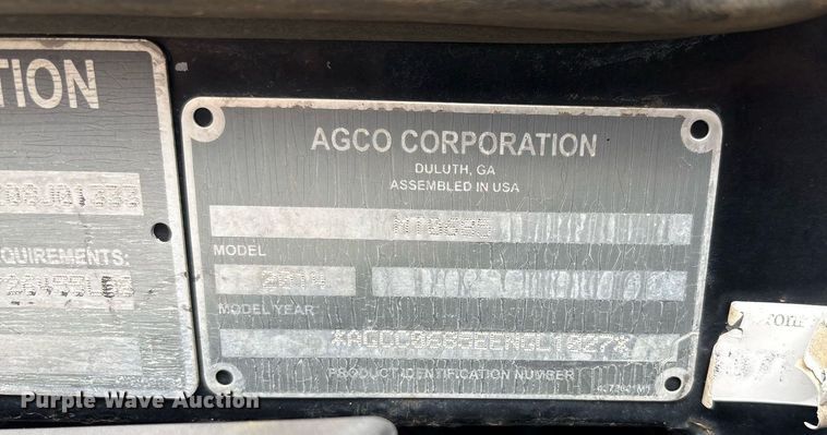 image for item DP6146 2014 Challenger MT685D MFWD tractor