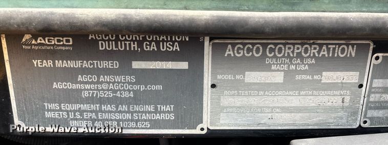 image for item DP6146 2014 Challenger MT685D MFWD tractor