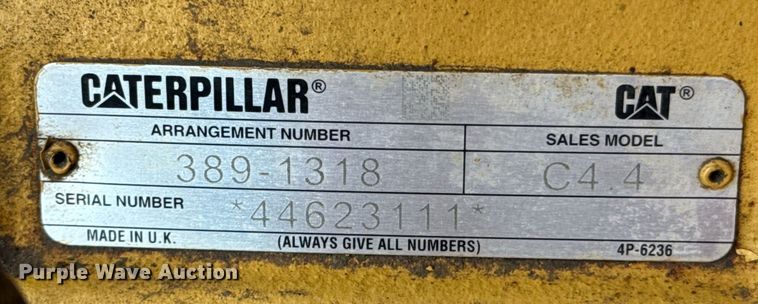 image for item DP6147 2016 Broce CRT350 broom