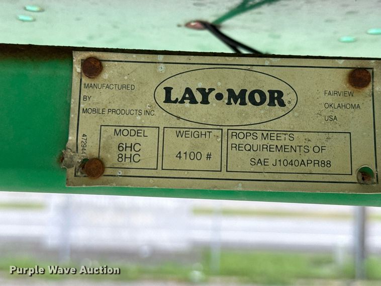 image for item DP6148 2007 Lay-Mor 8HC broom