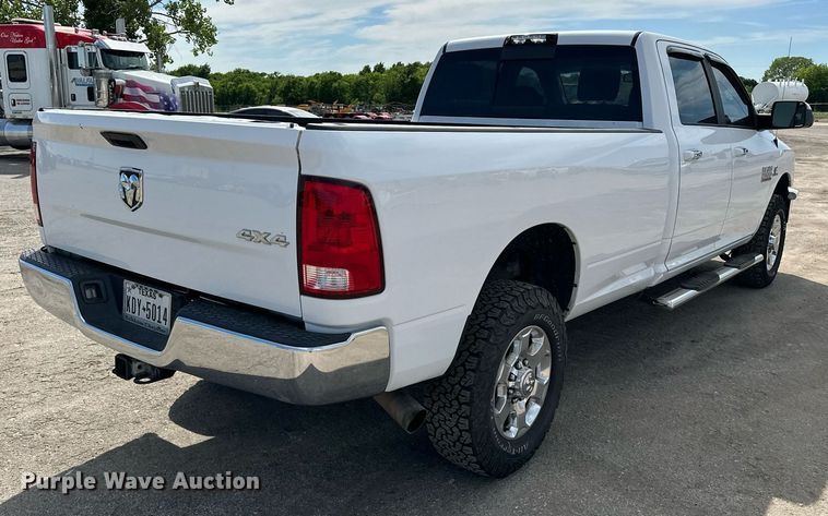 image for item DP6149 2018 Dodge Ram 2500 Crew Cab pickup truck