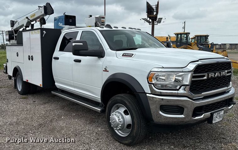 image for item DP6150 2024 Dodge Ram 5500 Crew Cab utility / service truck