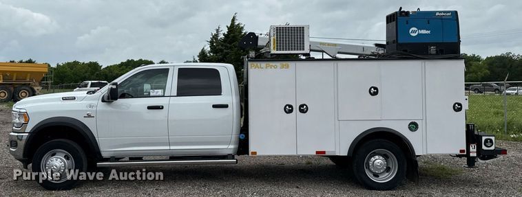 image for item DP6150 2024 Dodge Ram 5500 Crew Cab utility / service truck