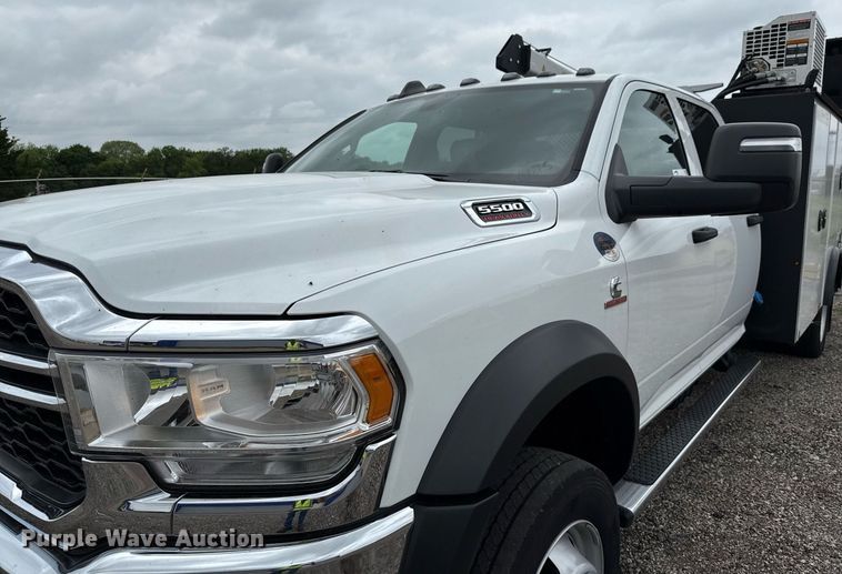 image for item DP6150 2024 Dodge Ram 5500 Crew Cab utility / service truck
