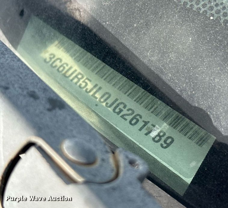 image for item DP6151 2018 Dodge Ram 2500 Crew Cab pickup truck