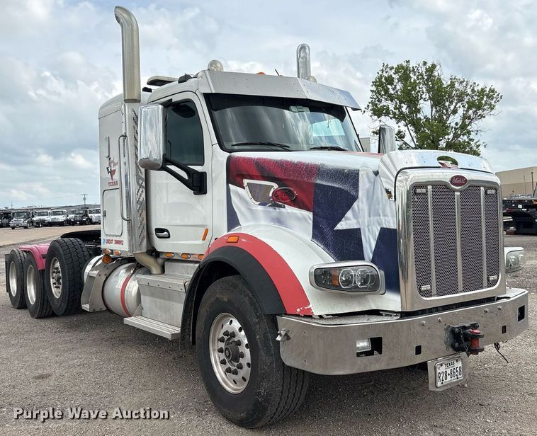 image for item DP6152 2016 Peterbilt 567 semi truck
