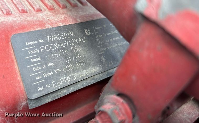 image for item DP6152 2016 Peterbilt 567 semi truck