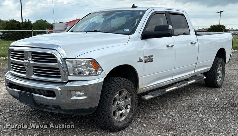 image for item DP6157 2018 Dodge Ram 2500 Crew Cab pickup truck