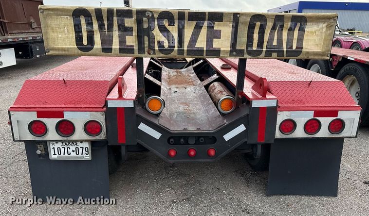 image for item DP6158 2004 Fontaine TH55FLO lowboy equipment trailer
