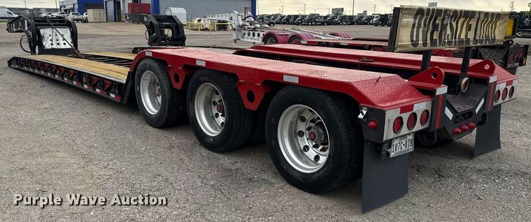image for item DP6158 2004 Fontaine TH55FLO lowboy equipment trailer