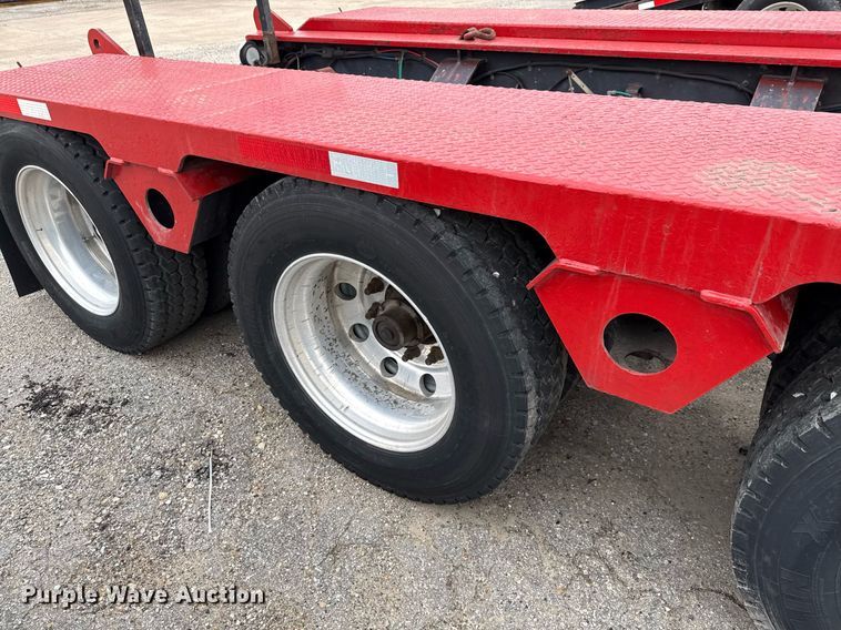 image for item DP6158 2004 Fontaine TH55FLO lowboy equipment trailer