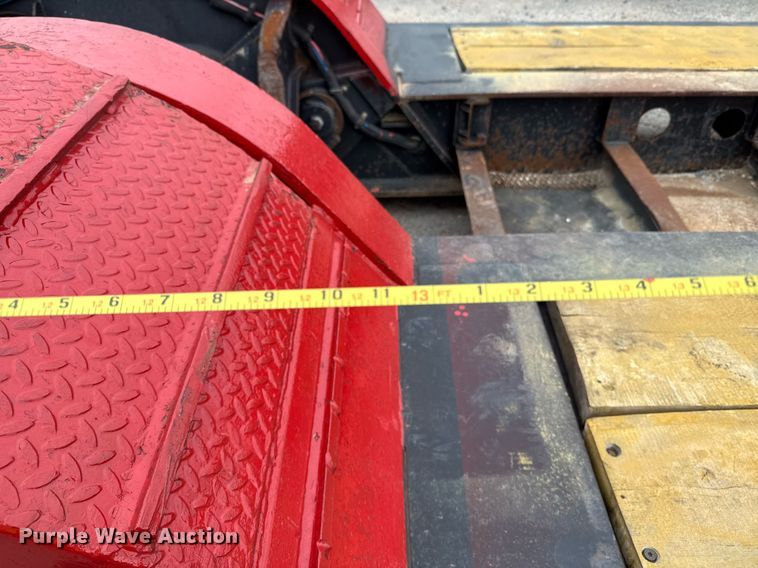 image for item DP6158 2004 Fontaine TH55FLO lowboy equipment trailer