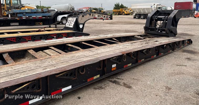 image for item DP6160 2008 Pitts lowboy equipment trailer