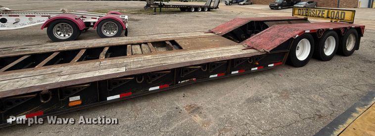 image for item DP6160 2008 Pitts lowboy equipment trailer