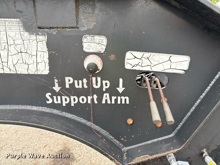 image for item DP6160 2008 Pitts lowboy equipment trailer