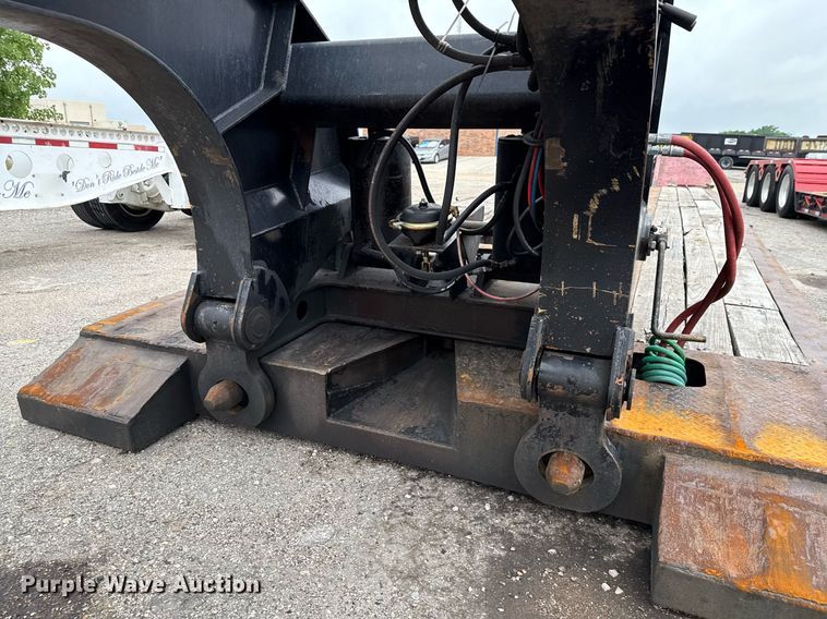 image for item DP6160 2008 Pitts lowboy equipment trailer