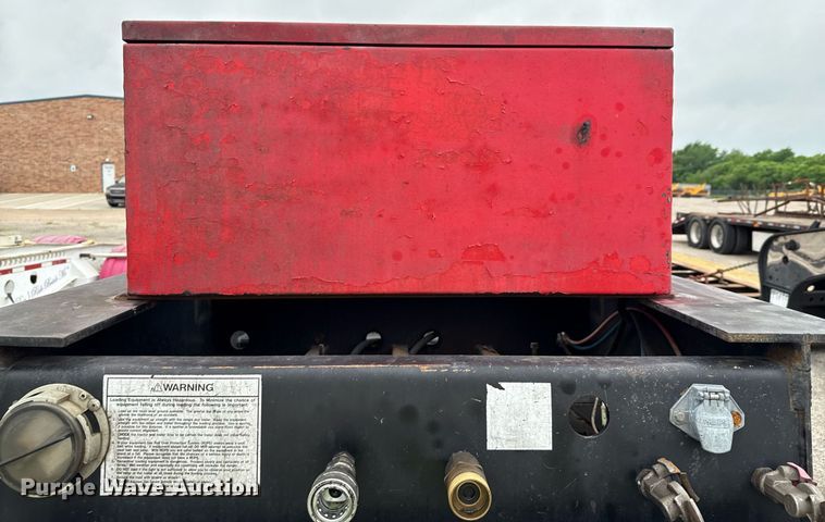 image for item DP6160 2008 Pitts lowboy equipment trailer