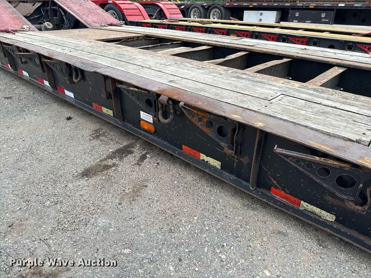 image for item DP6160 2008 Pitts lowboy equipment trailer