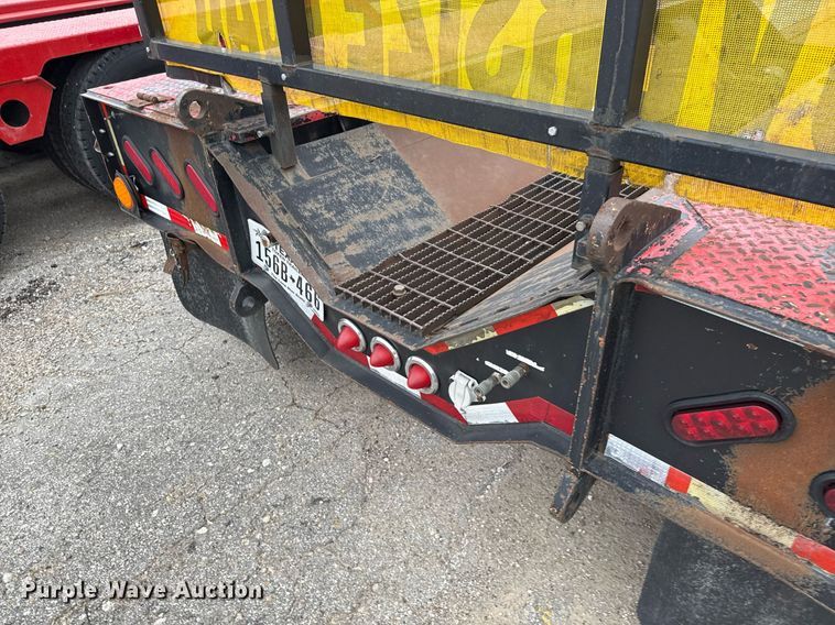 image for item DP6160 2008 Pitts lowboy equipment trailer