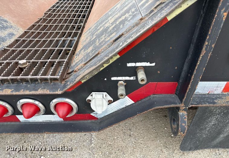 image for item DP6160 2008 Pitts lowboy equipment trailer