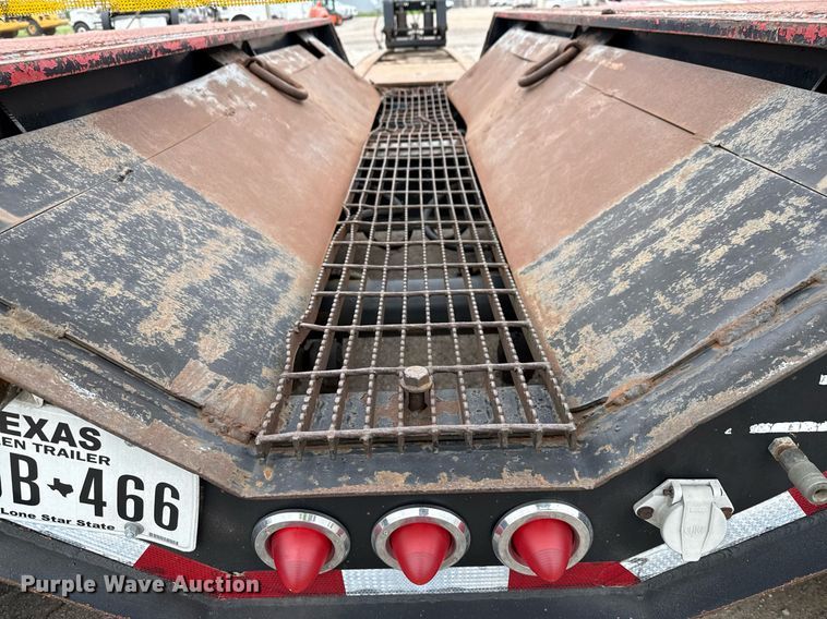 image for item DP6160 2008 Pitts lowboy equipment trailer