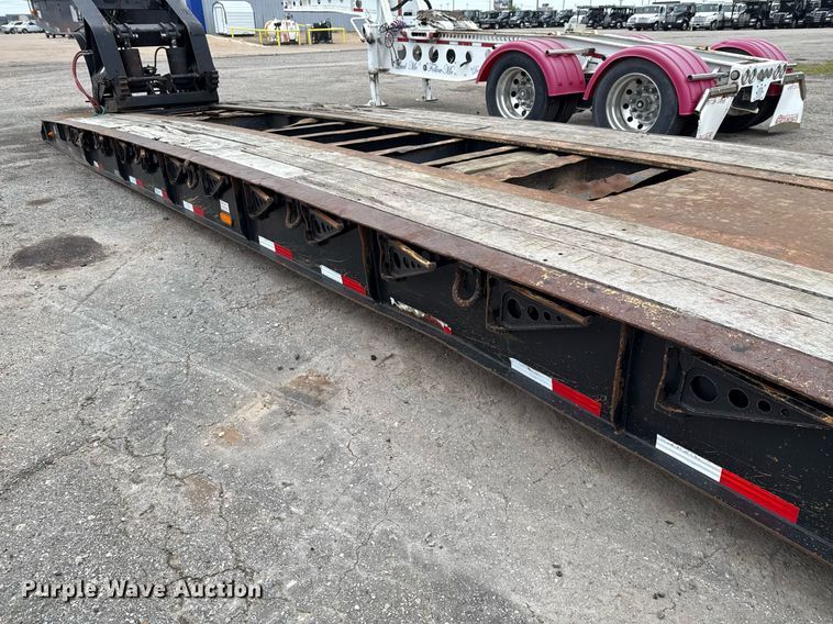 image for item DP6160 2008 Pitts lowboy equipment trailer