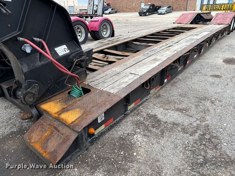 image for item DP6160 2008 Pitts lowboy equipment trailer