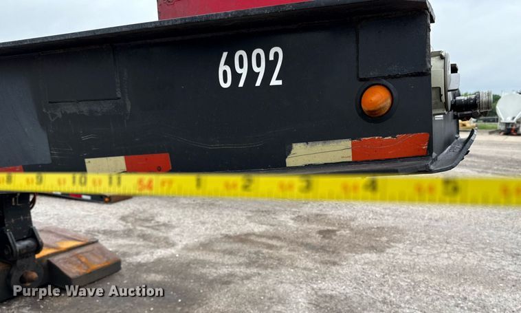 image for item DP6160 2008 Pitts lowboy equipment trailer